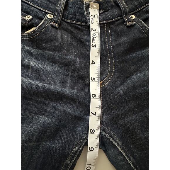 Rag & Bone Dre In BEVERLYS Dark Blue Wash Skinny Jeans Sz 24 ~ Preowned0 - Picture 14 of 16